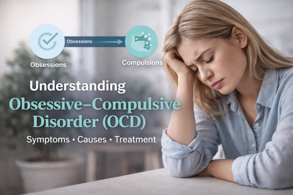 Obsessive-compulsive disorder symptoms banner