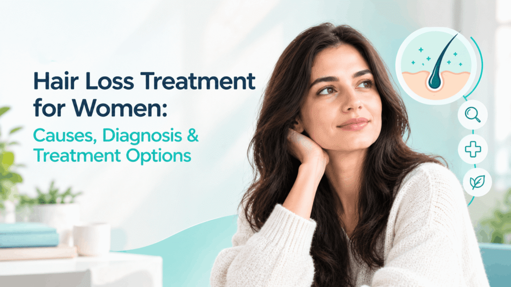 Hair Loss Treatment for Women | Mindshape Clinic | Mindshape Clinic Hair Loss Treatment for Women: Causes & Treatment Options